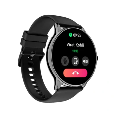 Buy NoiseFit Twist Go Smartwatch - Black in bulk for Corporate Gifting | Corporate Gyft