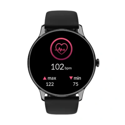 Buy NoiseFit Twist Go Smartwatch - Black in bulk for Corporate Gifting | Corporate Gyft