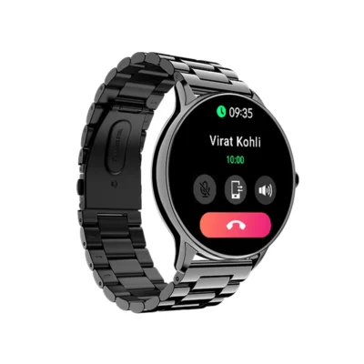 Buy NoiseFit Twist Go Elite Smartwatch - Black in bulk for Corporate Gifting | Corporate Gyft