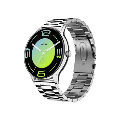 Buy NoiseFit Twist Go Elite Smartwatch - Silver in bulk for Corporate Gifting | Corporate Gyft