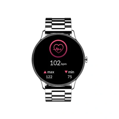 Buy NoiseFit Twist Go Elite Smartwatch - Silver in bulk for Corporate Gifting | Corporate Gyft