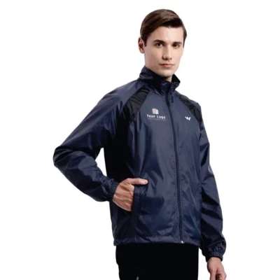 Buy Wildcraft Corp2 Windbreaker Jacket - Navy Blue in bulk for Corporate Gifting | Corporate Gyft