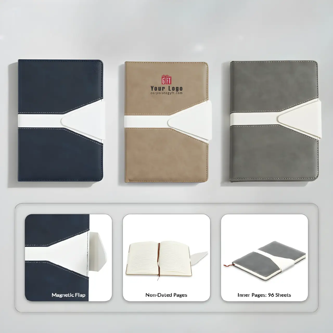 Attendant Corporate Notebook Buy Attendant Corporate Notebook in bulk for Corporate Gifting | Corporate Gyft