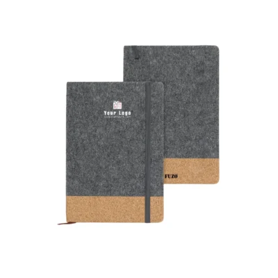 Buy Custodian Natural Texture Notebook in bulk for Corporate Gifting | Corporate Gyft