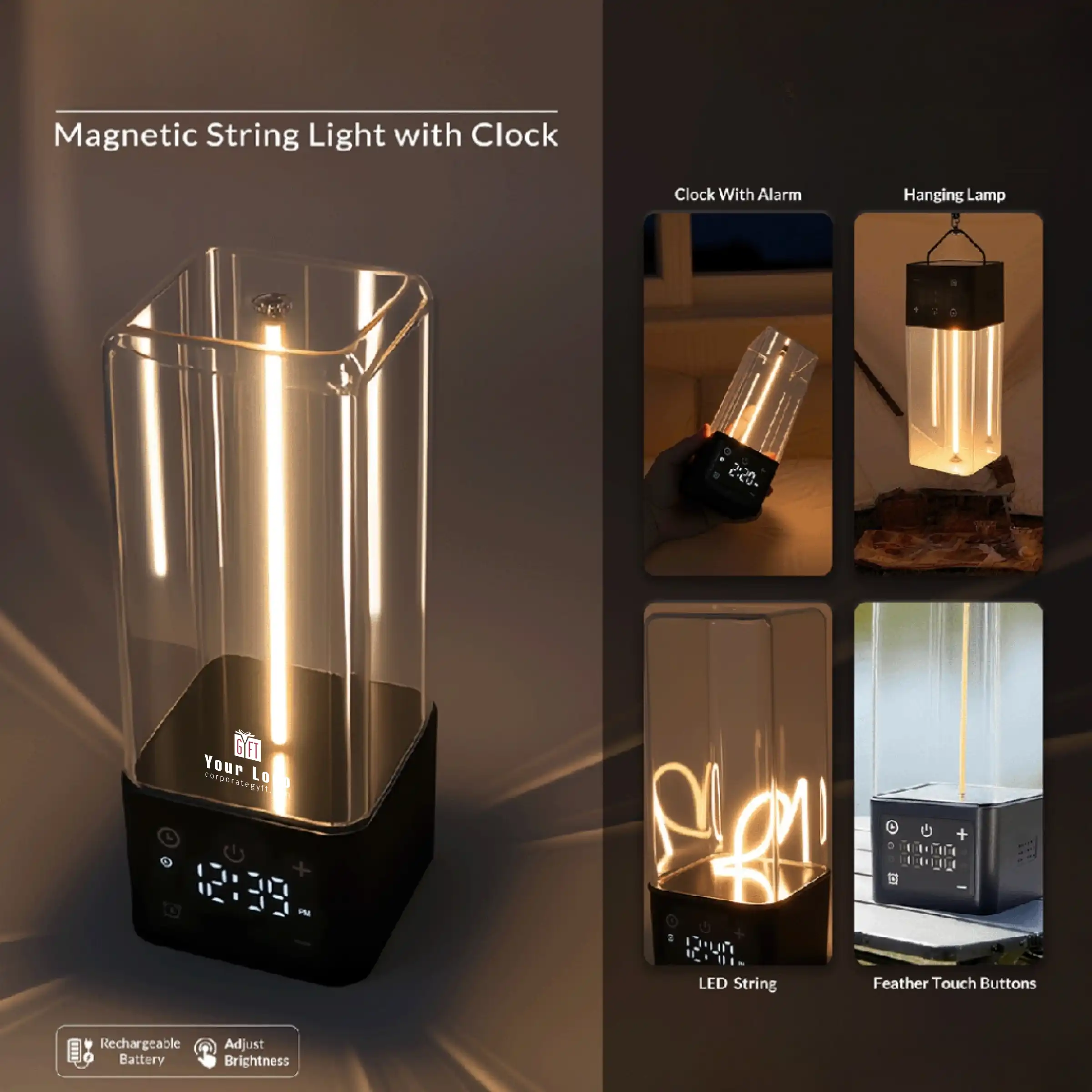 Polaris Rechargeable Desk and Hanging Lamp Buy Polaris Rechargeable Desk and Hanging Lamp in bulk for Corporate Gifting | Corporate Gyft