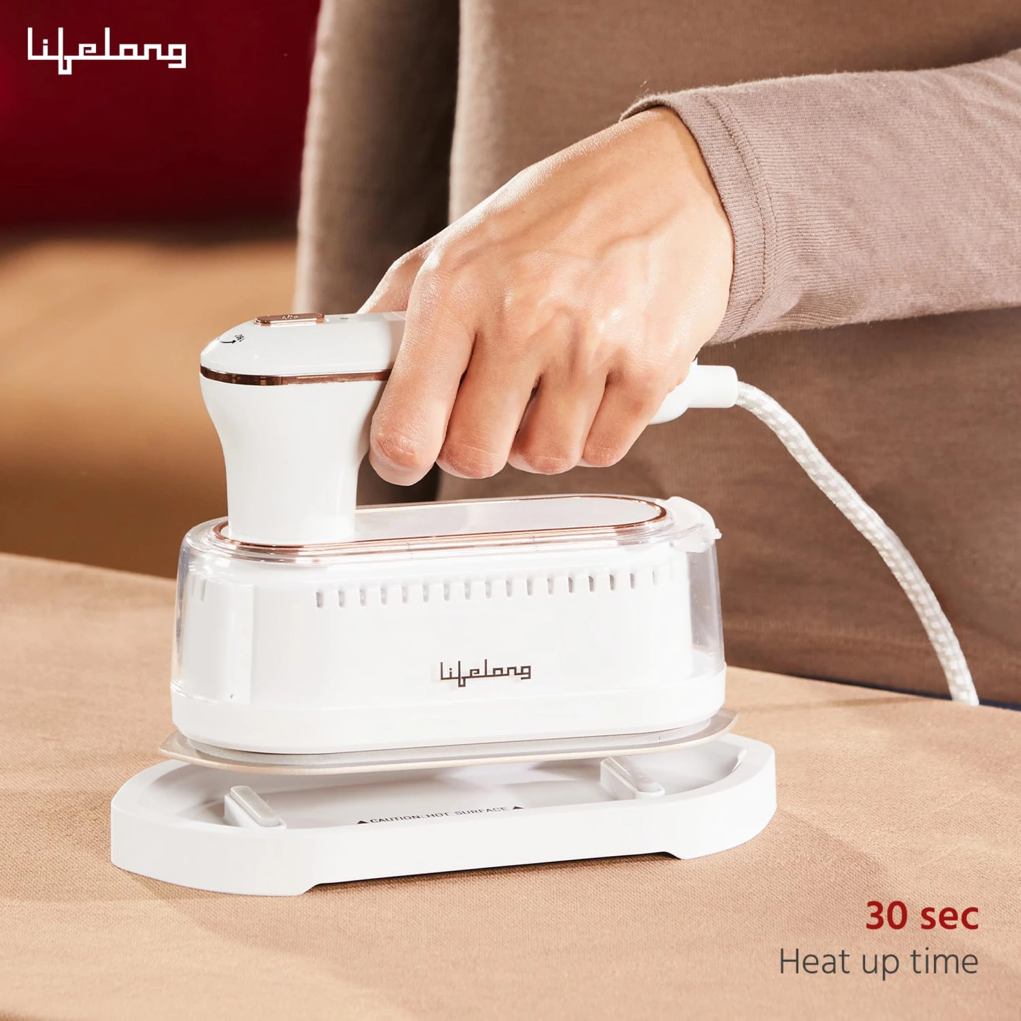 Lifelong 1250W Garment Steamer Buy Lifelong 1250W Garment Steamer in bulk for Corporate Gifting | Corporate Gyft