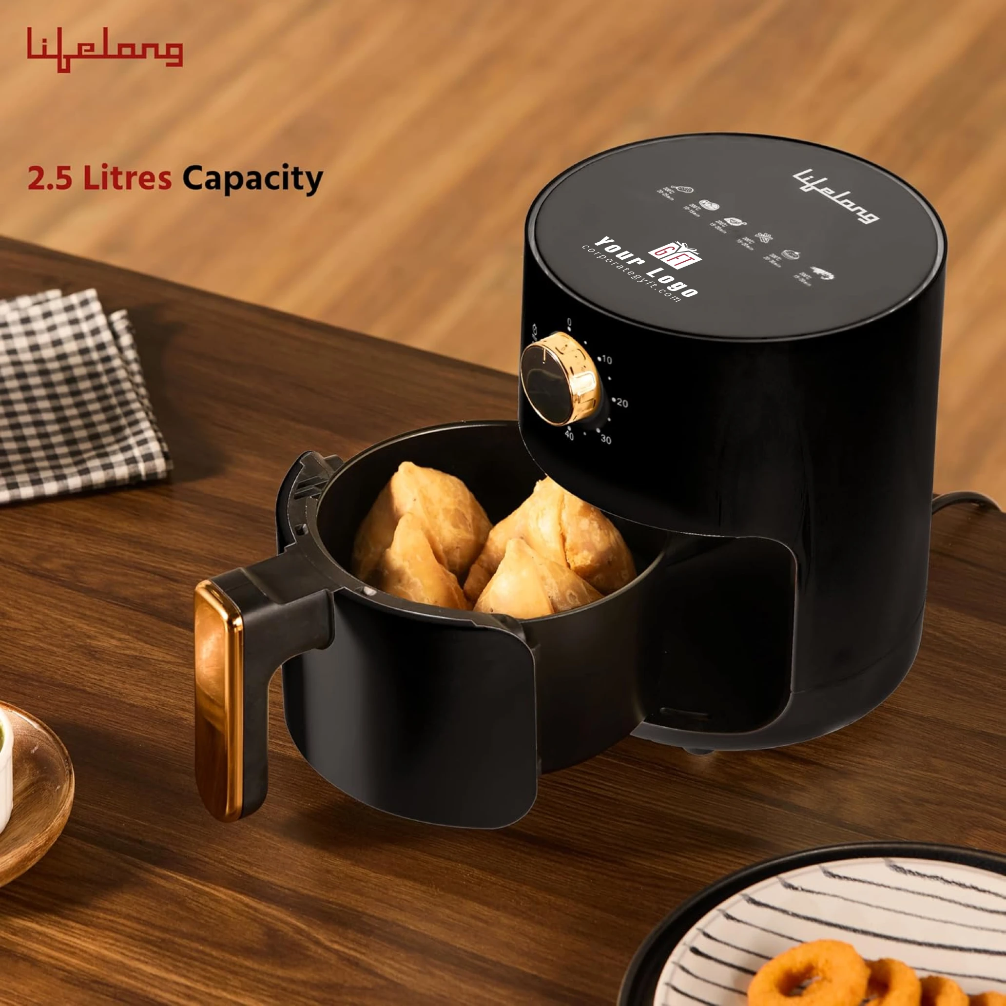 Lifelong HealthyFry 2.5L Air Fryer Buy Lifelong HealthyFry 2.5L Air Fryer in bulk for Corporate Gifting | Corporate Gyft