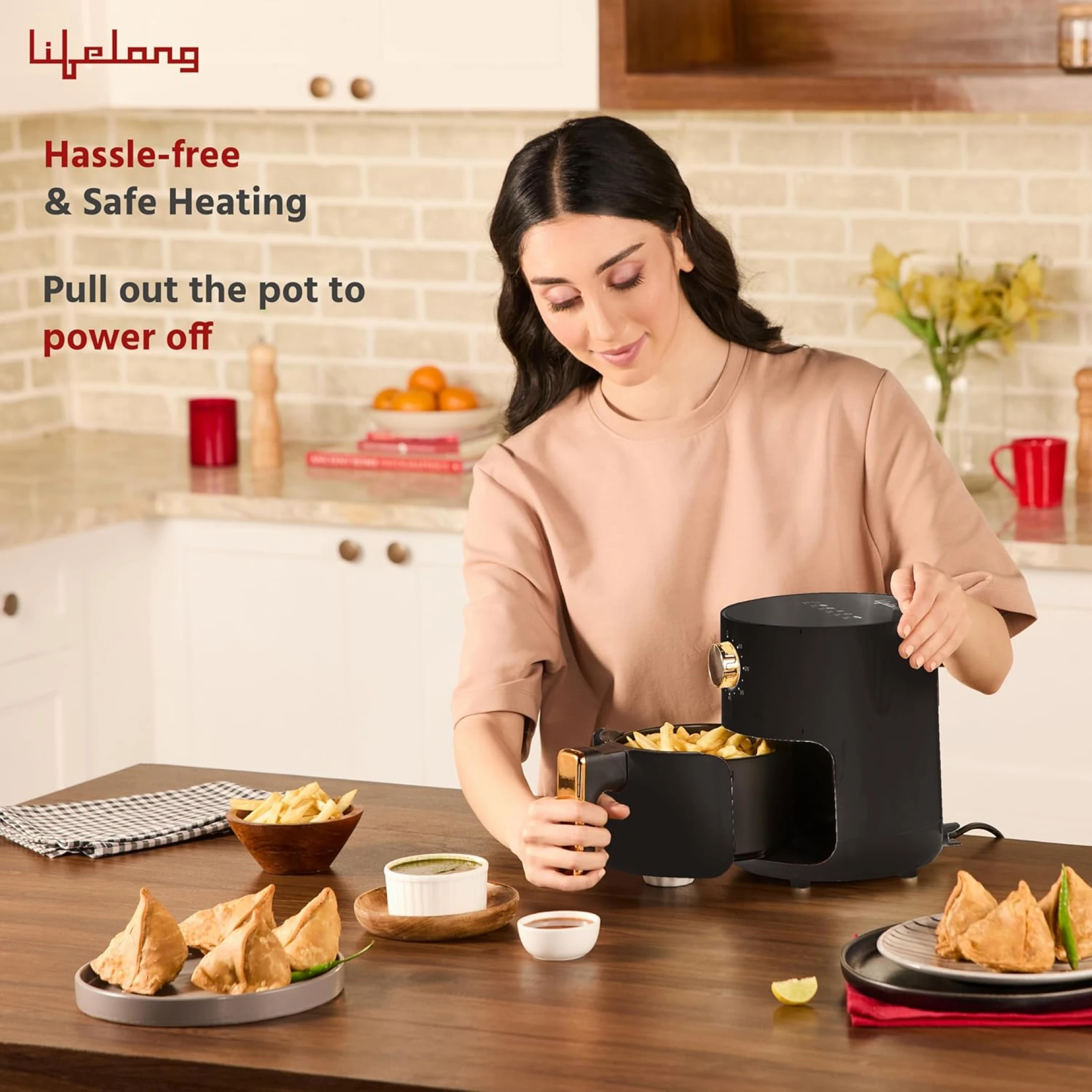 Lifelong HealthyFry 2.5L Air Fryer Buy Lifelong HealthyFry 2.5L Air Fryer in bulk for Corporate Gifting | Corporate Gyft