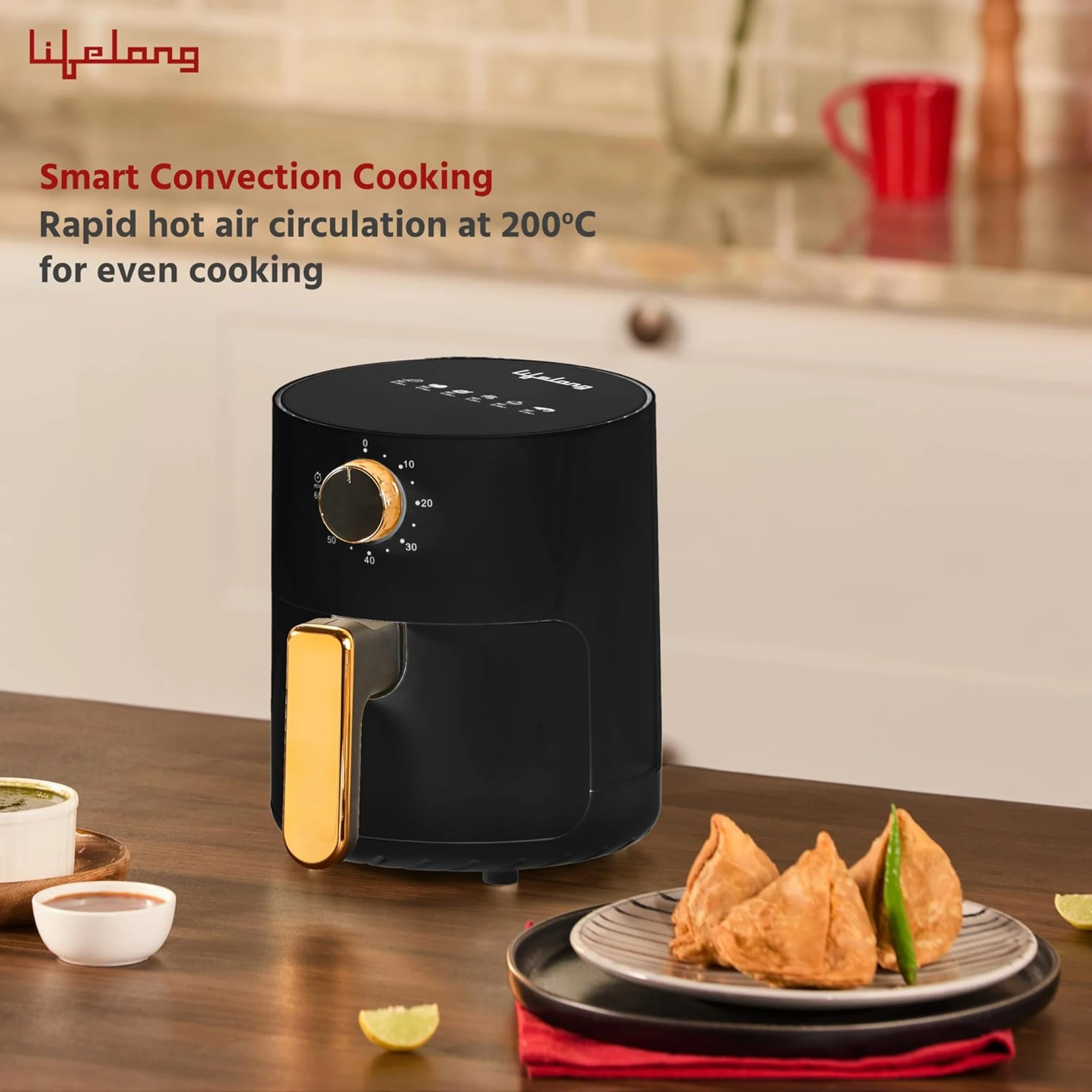 Lifelong HealthyFry 2.5L Air Fryer Buy Lifelong HealthyFry 2.5L Air Fryer in bulk for Corporate Gifting | Corporate Gyft