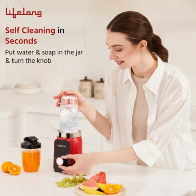 Buy Lifelong Nutri Blender with 2 Jars - Red in bulk for Corporate Gifting | Corporate Gyft