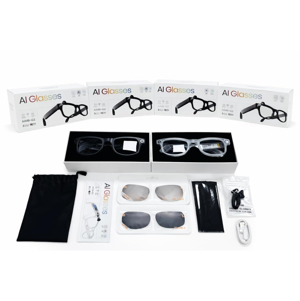Smart AI Camera Glasses Buy Smart AI Camera Glasses in bulk for Corporate Gifting | Corporate Gyft