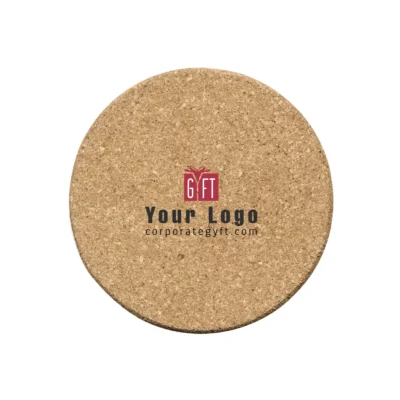 Buy Circular Cork Serving Tray in bulk for Corporate Gifting | Corporate Gyft