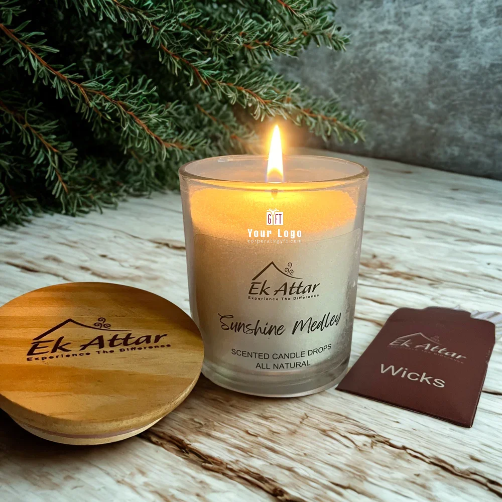 Ek Attar Candle Drop - Mini Jar Single Buy Ek Attar Candle Drop - Mini Jar Single in bulk for Corporate Gifting | Corporate Gyft