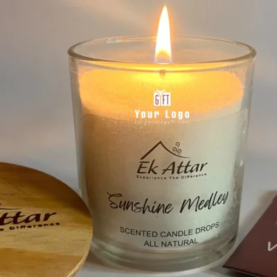 Buy Ek Attar Candle Drop - Mini Jar Single in bulk for Corporate Gifting | Corporate Gyft