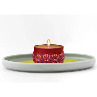 Buy Mandala Calm & Glow Tin Candle Duo in bulk for Corporate Gifting | Corporate Gyft