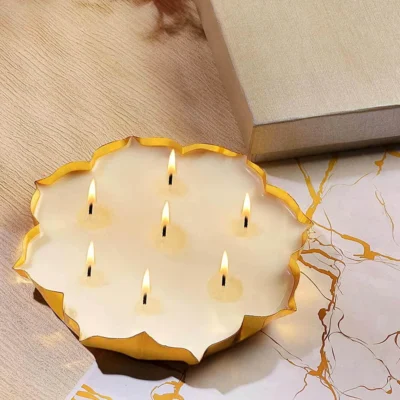 Buy Divine Lotus Pond Urli Candle in bulk for Corporate Gifting | Corporate Gyft