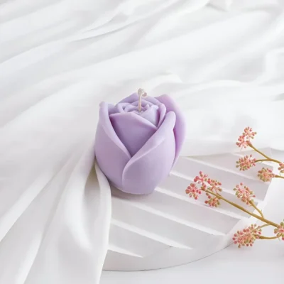 Buy Rose Shaped Scented Candles - Pack of 4 in bulk for Corporate Gifting | Corporate Gyft