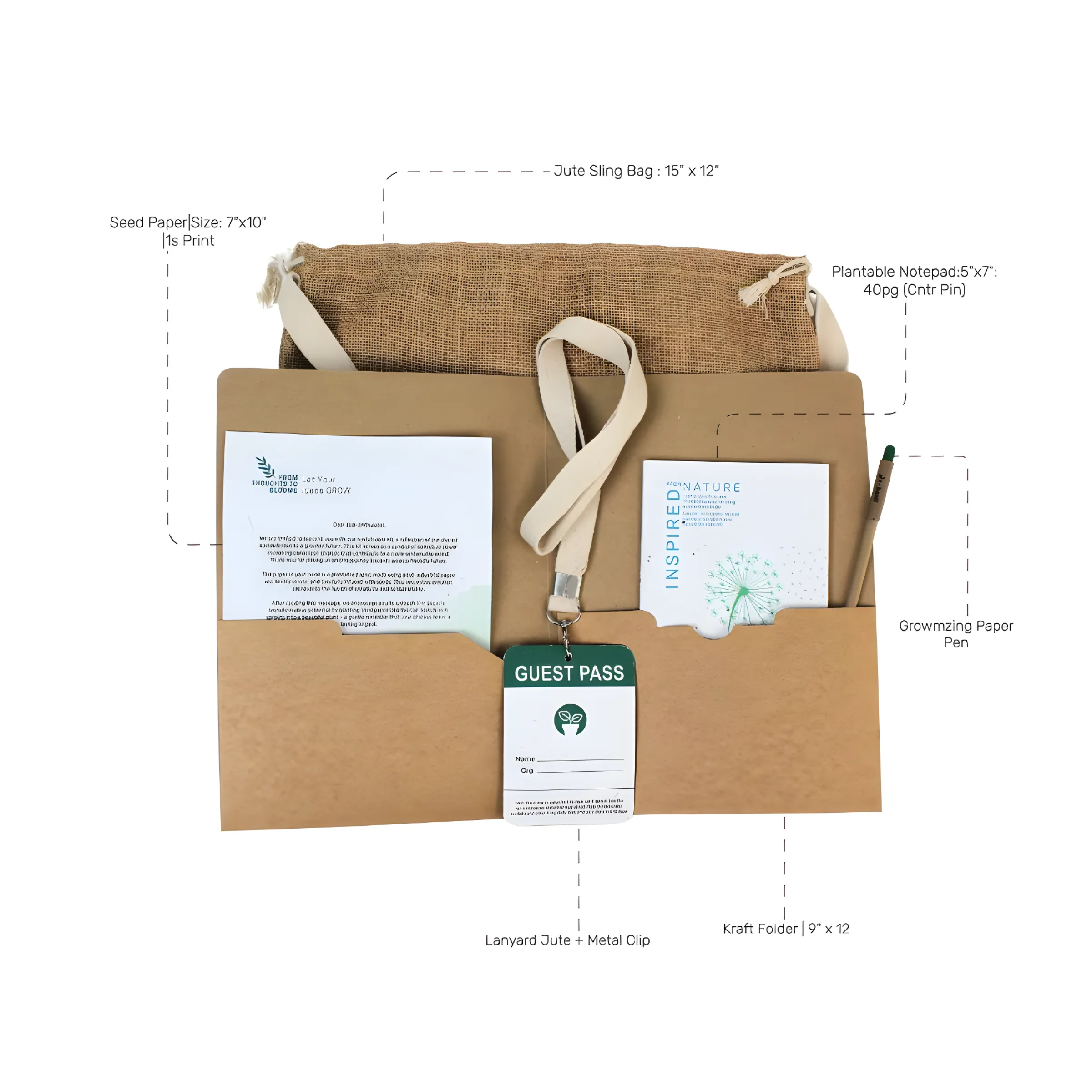 Eco Conference Essentials Set Buy Eco Conference Essentials Set in bulk for Corporate Gifting | Corporate Gyft