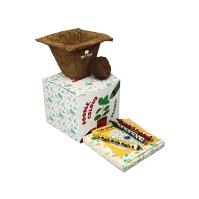 Buy DoodleGrowKit Eco Art Pack in bulk for Corporate Gifting | Corporate Gyft