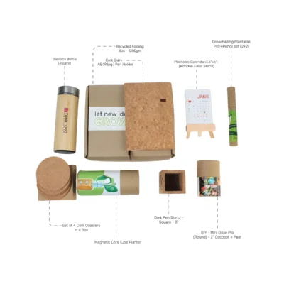 Buy 7-in-1 Sustainable Office Collection in bulk for Corporate Gifting | Corporate Gyft