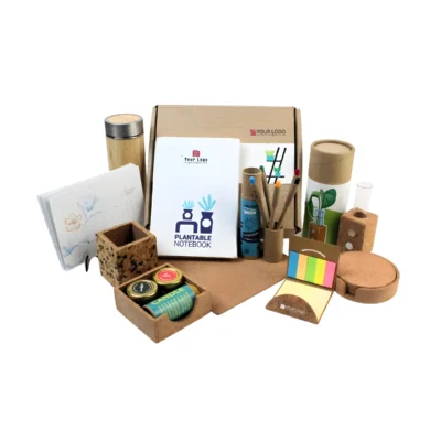 Buy Eco Desk Delight Sustainable Gift Set in bulk for Corporate Gifting | Corporate Gyft
