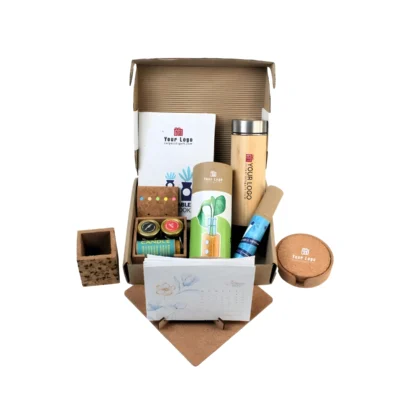 Buy Eco Desk Delight Sustainable Gift Set in bulk for Corporate Gifting | Corporate Gyft