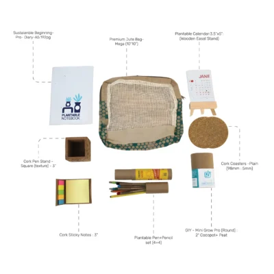 Buy Sustainable Employee Welcome Kit in bulk for Corporate Gifting | Corporate Gyft
