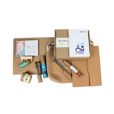 Buy Green Employee Welcome Kit in bulk for Corporate Gifting | Corporate Gyft