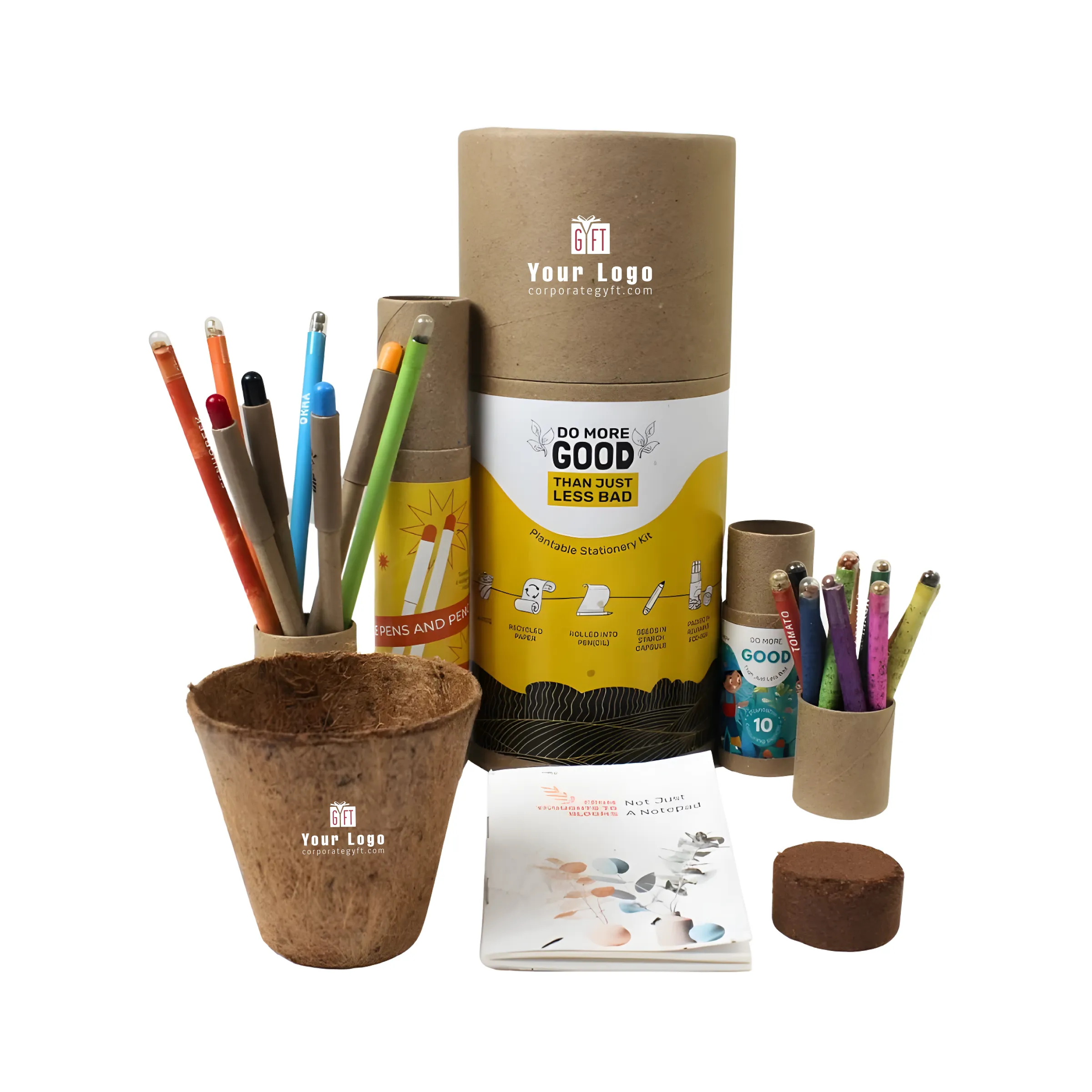 4-in-1 Mega Grow Stationery Kit Buy 4-in-1 Mega Grow Stationery Kit in bulk for Corporate Gifting | Corporate Gyft