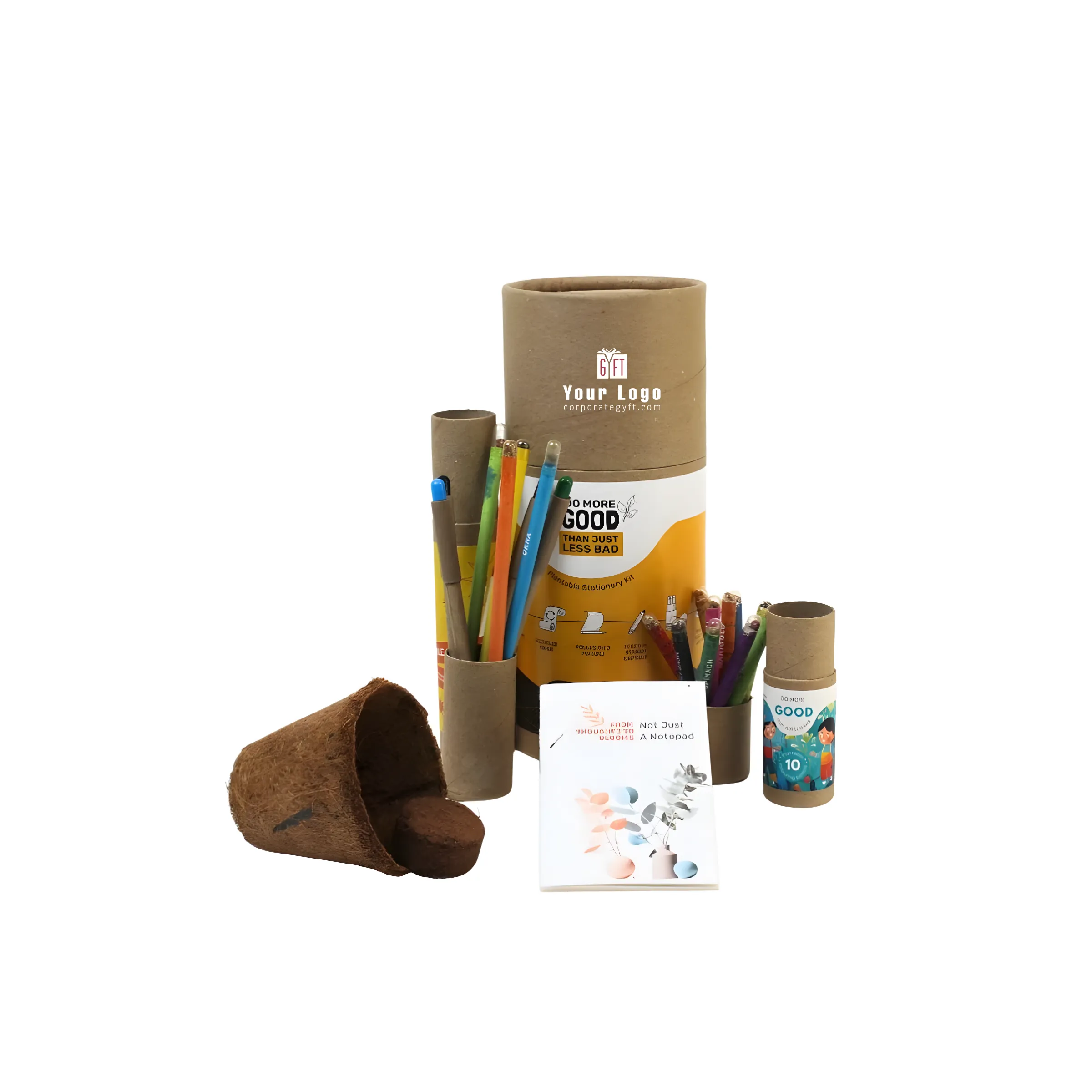 4-in-1 Mega Grow Stationery Kit Buy 4-in-1 Mega Grow Stationery Kit in bulk for Corporate Gifting | Corporate Gyft