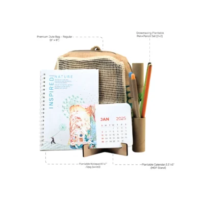 Buy Eco Smart 3-in-1 Gifting Kit in bulk for Corporate Gifting | Corporate Gyft