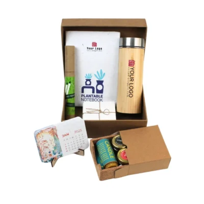 Buy 6-in-1 Eco Inspired Workspace Kit in bulk for Corporate Gifting | Corporate Gyft