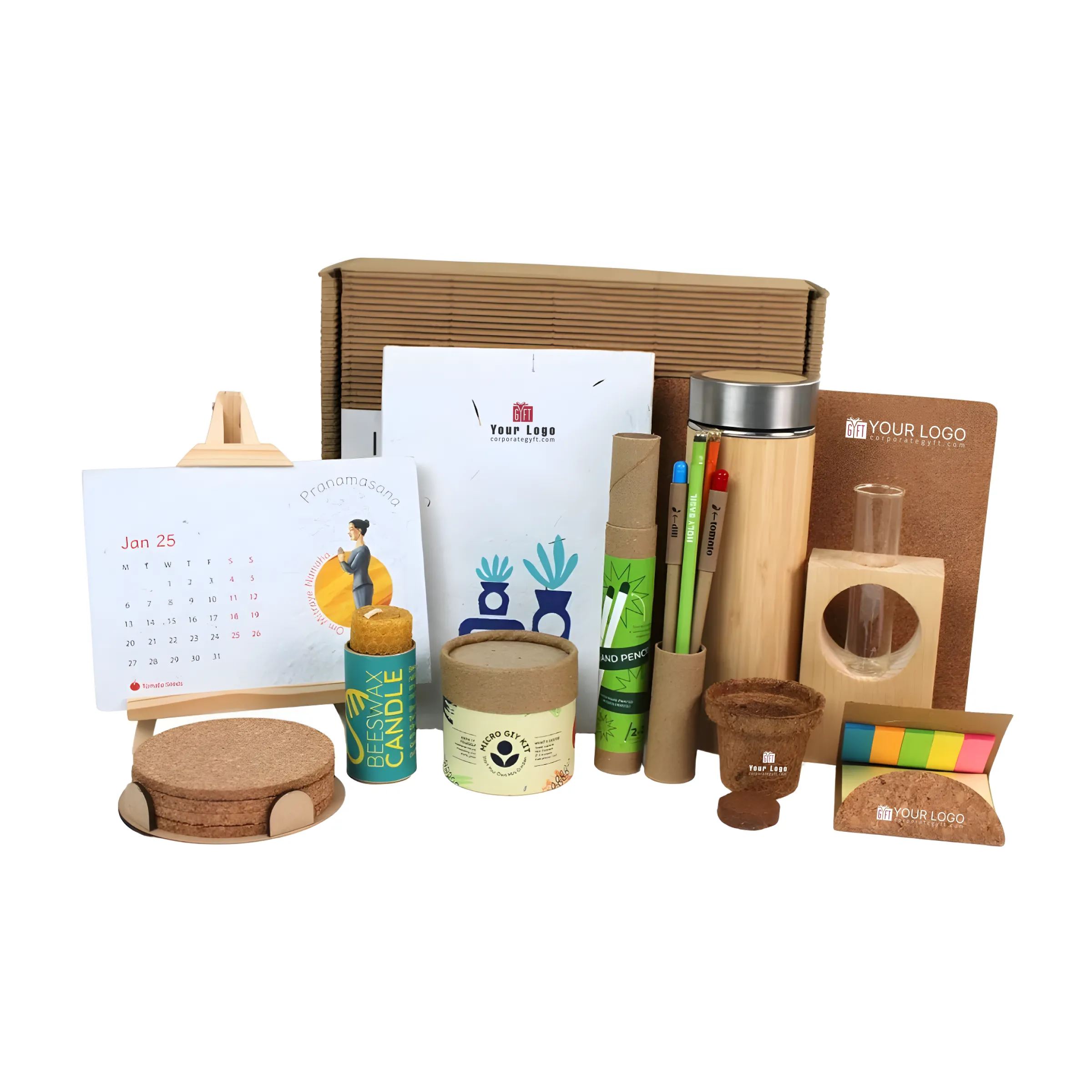 10-in-1 Sustainable Desk Delight Buy 10-in-1 Sustainable Desk Delight in bulk for Corporate Gifting | Corporate Gyft