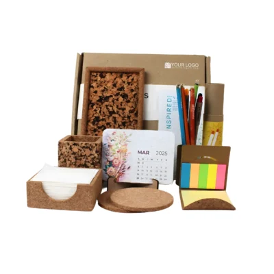 Buy Sustainable Desk Essentials Kit in bulk for Corporate Gifting | Corporate Gyft