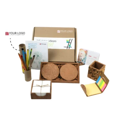 Buy Sustainable Desk Essentials Kit in bulk for Corporate Gifting | Corporate Gyft