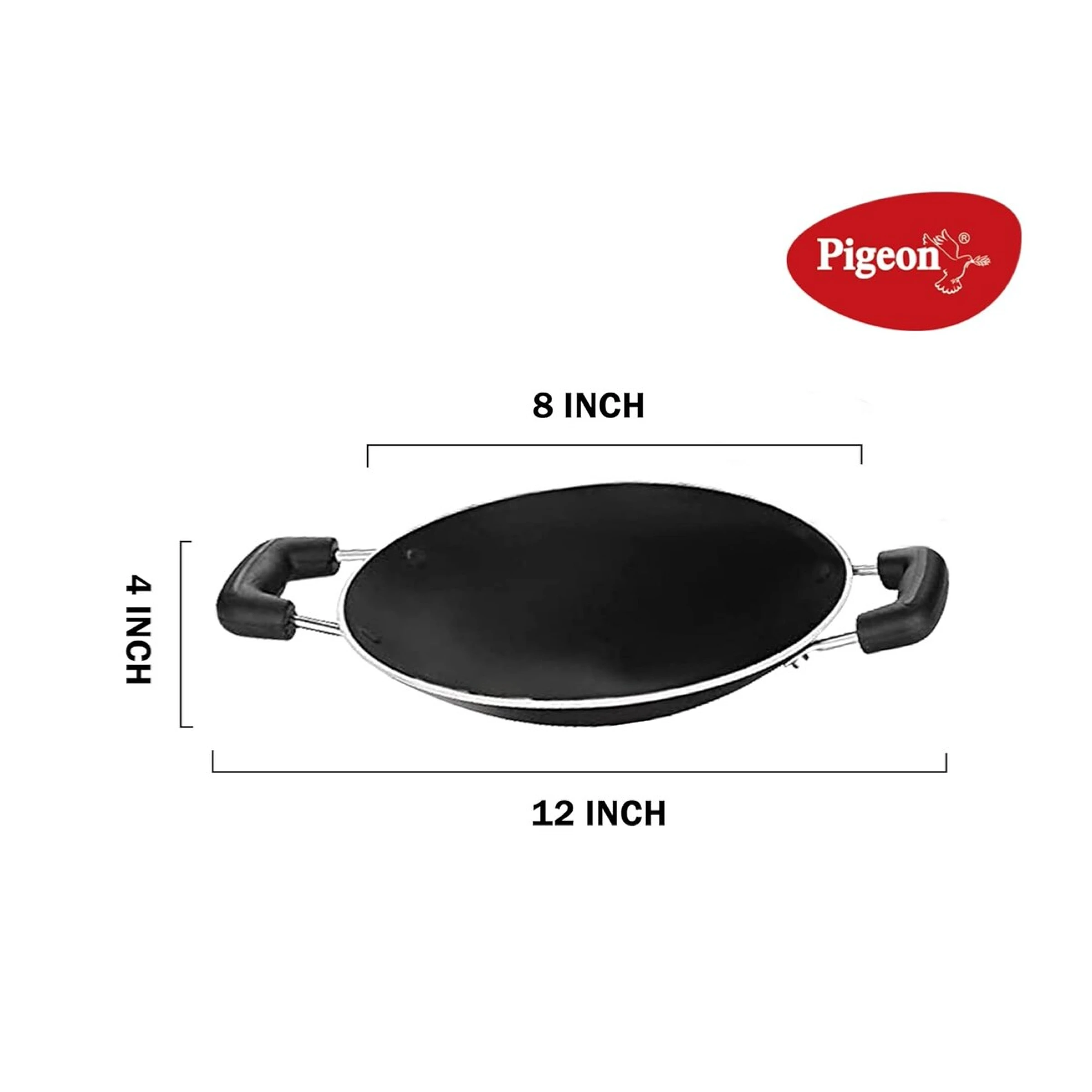 Pigeon Non-Stick Appachetty Pan with Lid Buy Pigeon Non-Stick Appachetty Pan with Lid in bulk for Corporate Gifting | Corporate Gyft