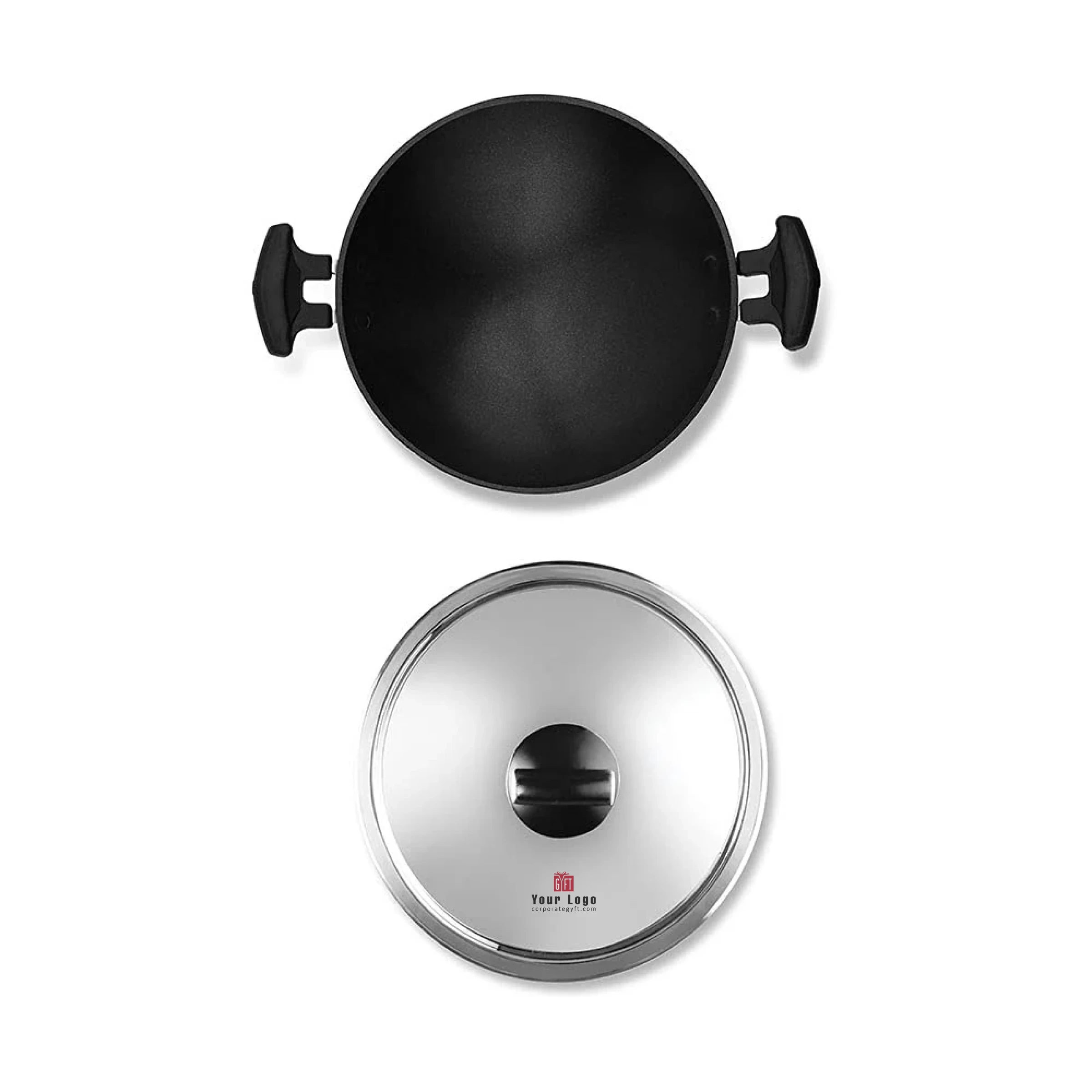 Pigeon Non-Stick Appachetty Pan with Lid Buy Pigeon Non-Stick Appachetty Pan with Lid in bulk for Corporate Gifting | Corporate Gyft