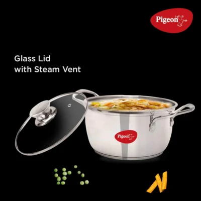 Buy Pigeon Conical Casserole Set with Lid (3 pcs) in bulk for Corporate Gifting | Corporate Gyft