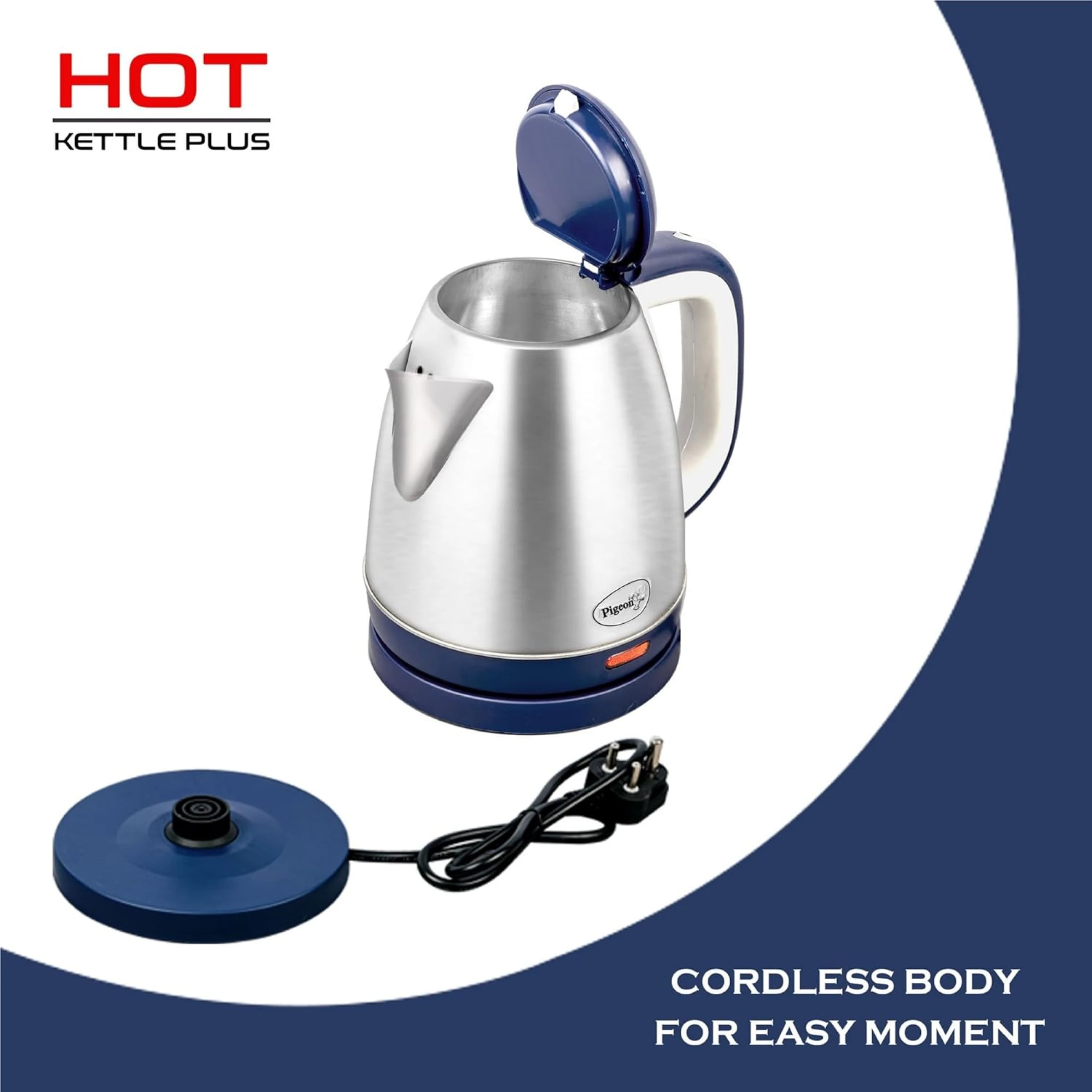 Pigeon Electric Kettle Plus Buy Pigeon Electric Kettle Plus in bulk for Corporate Gifting | Corporate Gyft