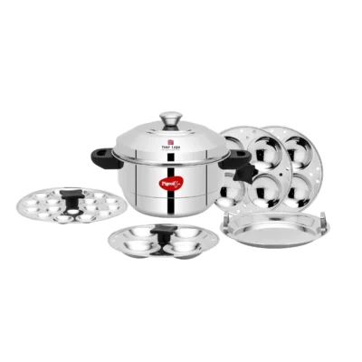 Buy Pigeon Stainless Steel Idli Maker with 5 Plates in bulk for Corporate Gifting | Corporate Gyft