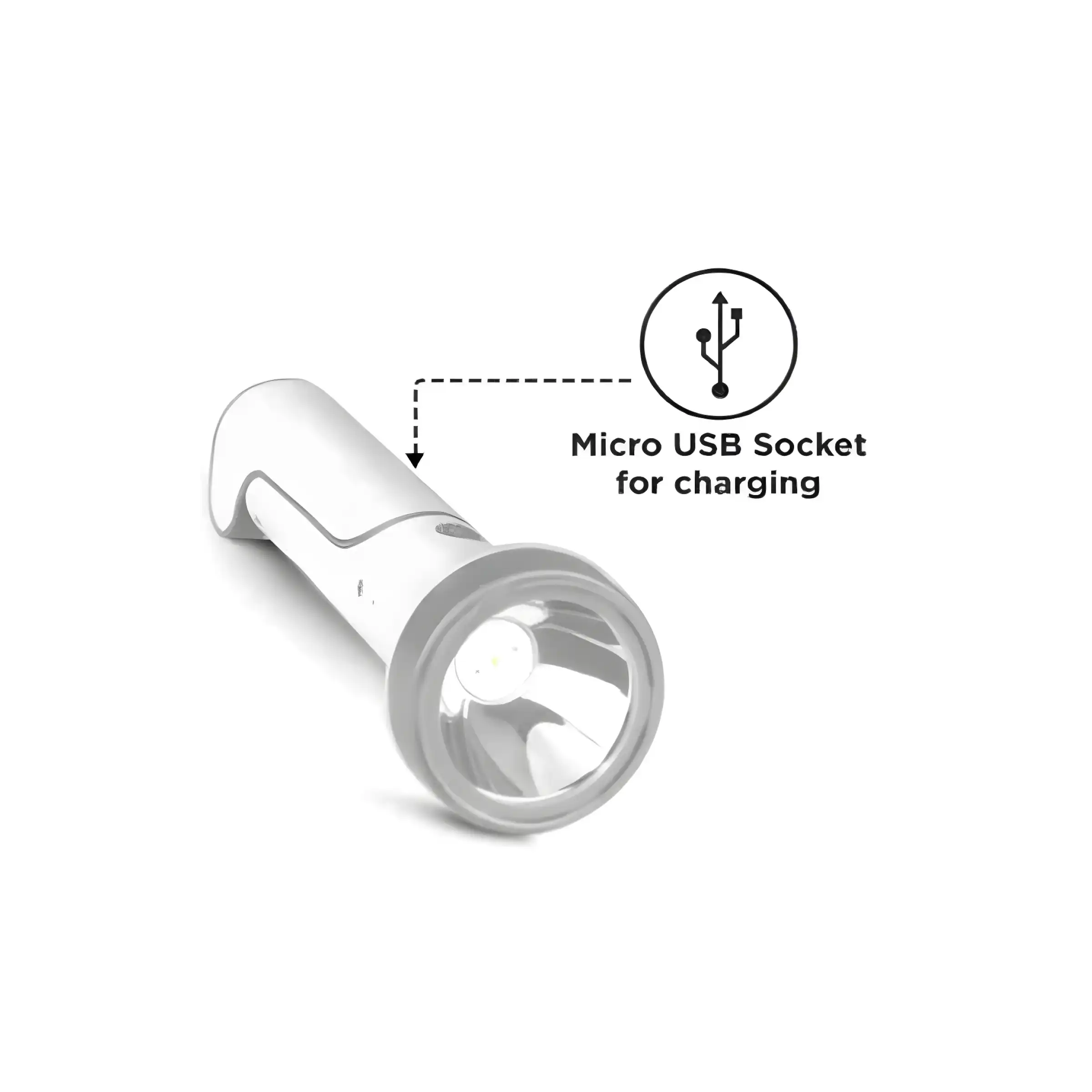 Pigeon Shine 2-in-1 Desk and Torch Lamp Buy Pigeon Shine 2-in-1 Desk and Torch Lamp in bulk for Corporate Gifting | Corporate Gyft