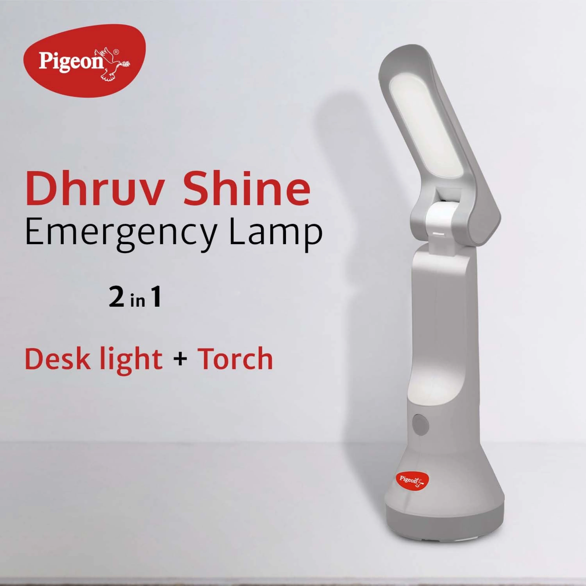 Pigeon Shine 2-in-1 Desk and Torch Lamp Buy Pigeon Shine 2-in-1 Desk and Torch Lamp in bulk for Corporate Gifting | Corporate Gyft