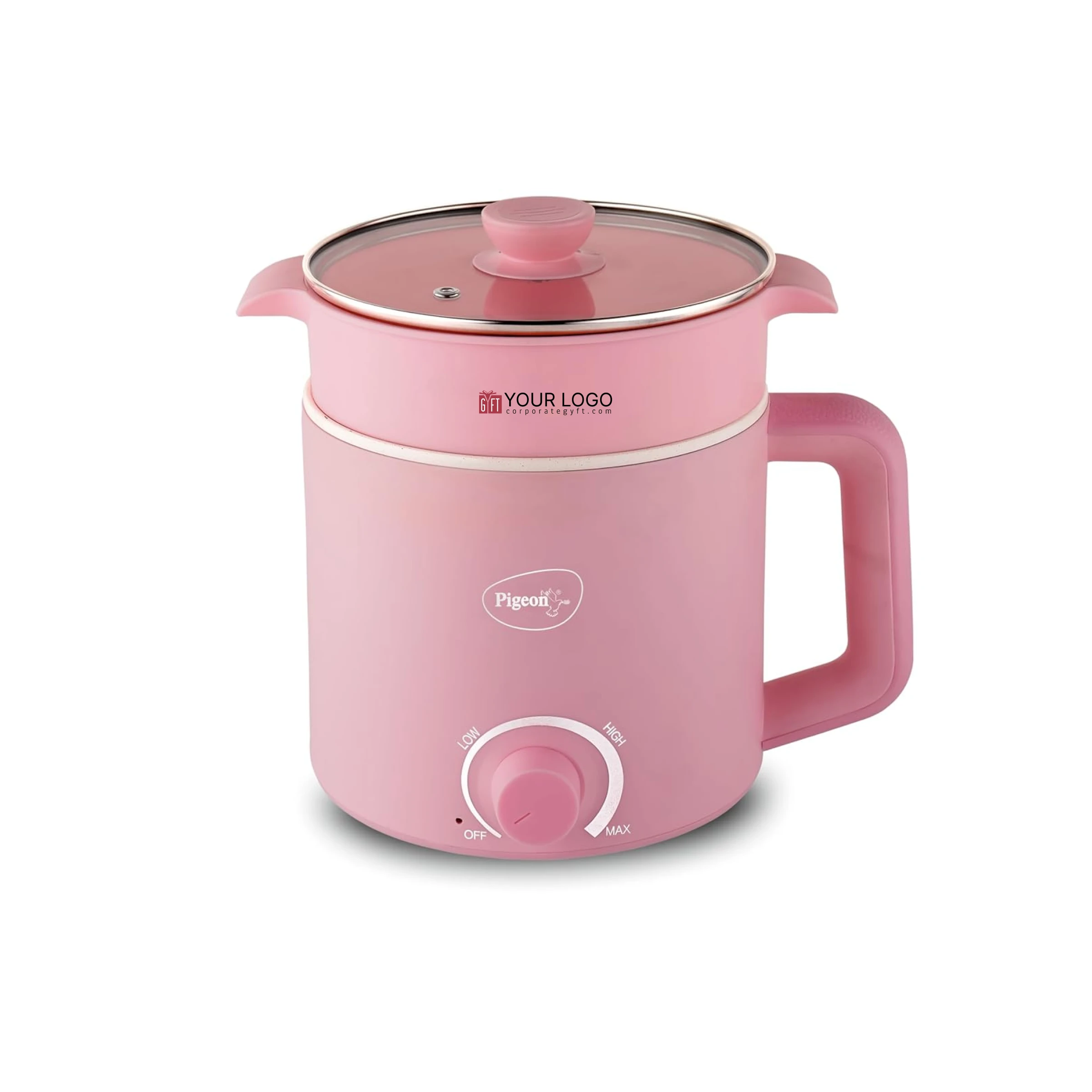Pigeon Swift Plus Multi-Cook Kettle Pink Buy Pigeon Swift Plus Multi-Cook Kettle Pink in bulk for Corporate Gifting | Corporate Gyft