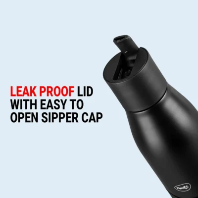 Buy Pigeon Therminox Luxe Sipper Flask - Black in bulk for Corporate Gifting | Corporate Gyft