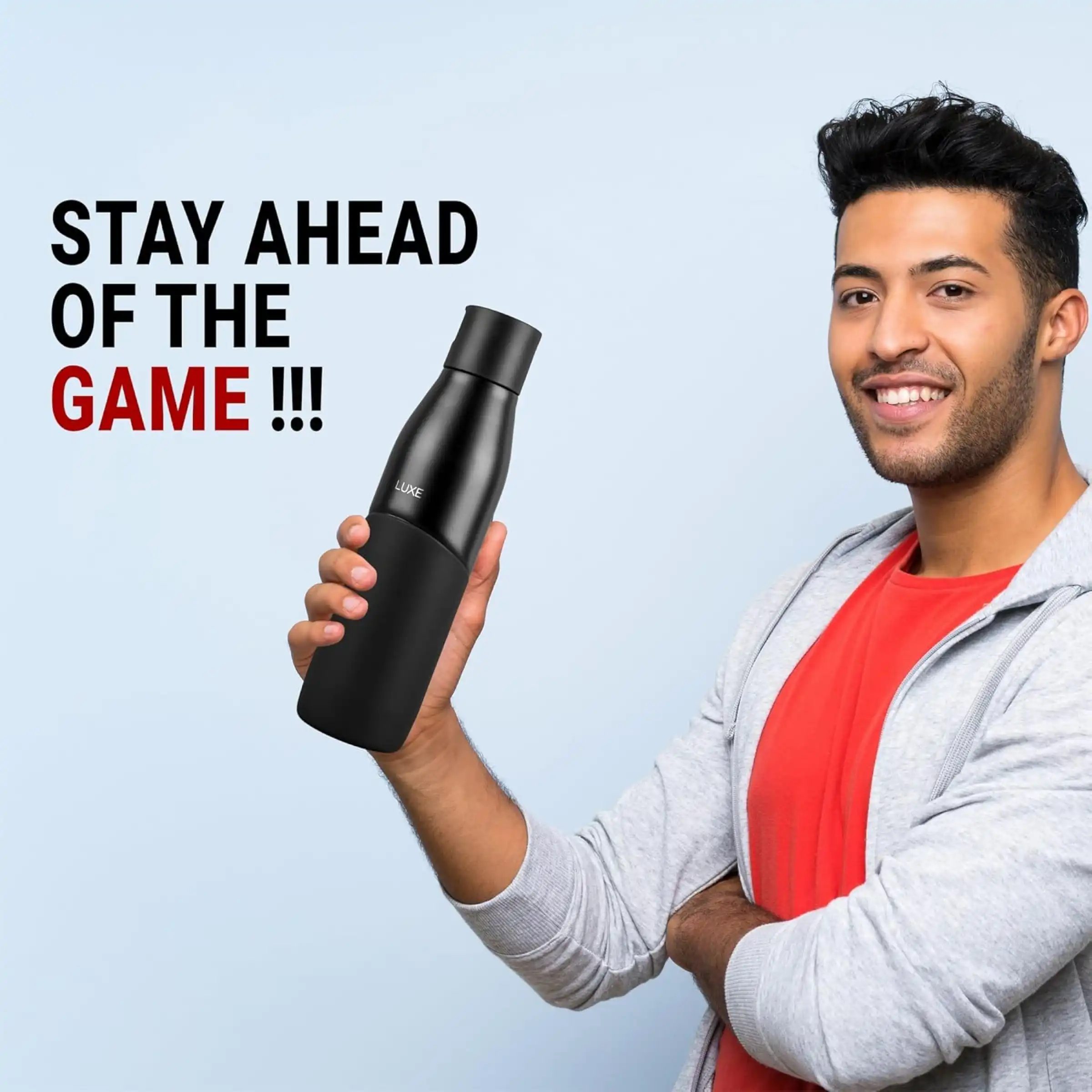 Pigeon Therminox Luxe Sipper Flask - Black Buy Pigeon Therminox Luxe Sipper Flask - Black in bulk for Corporate Gifting | Corporate Gyft