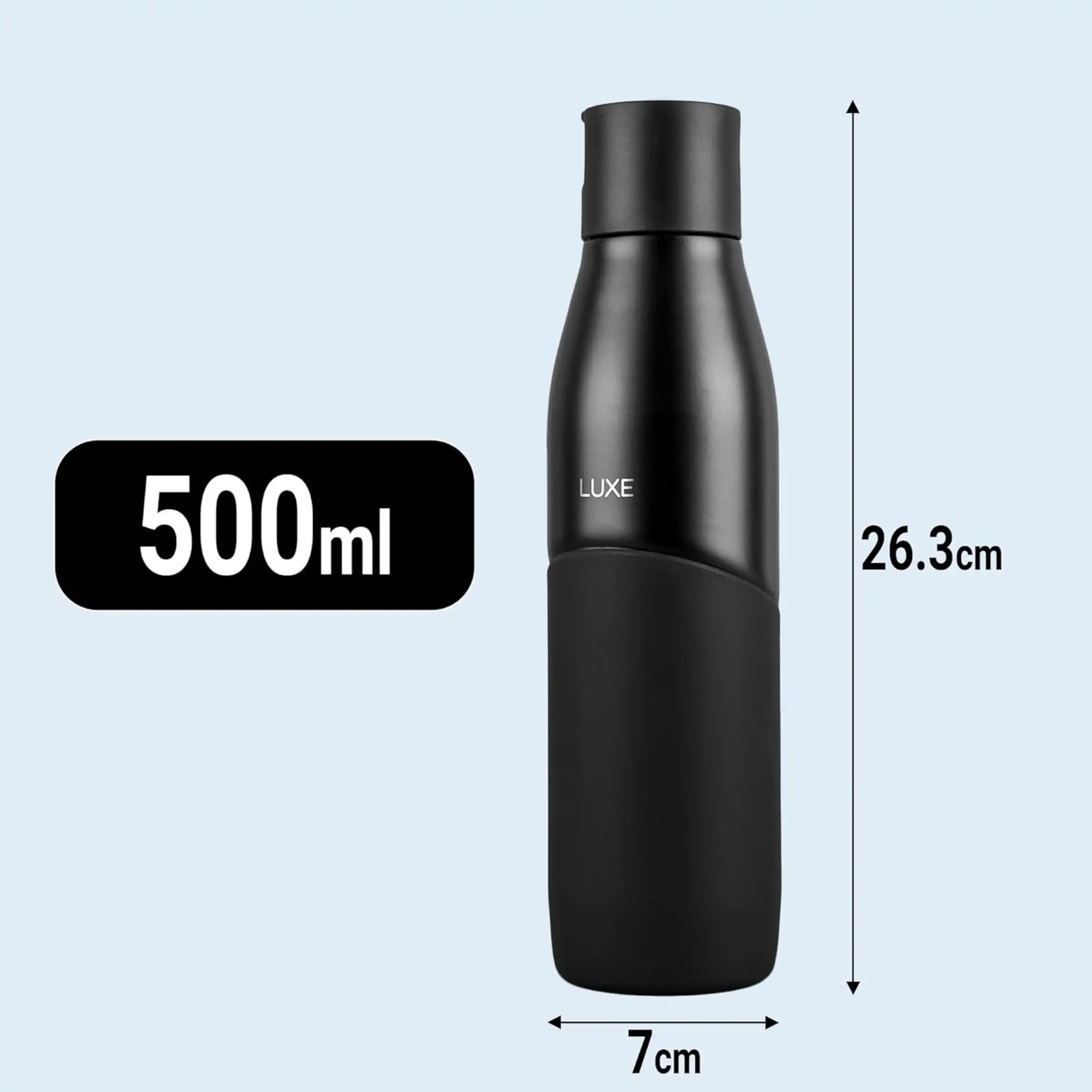 Pigeon Therminox Luxe Sipper Flask - Black Buy Pigeon Therminox Luxe Sipper Flask - Black in bulk for Corporate Gifting | Corporate Gyft