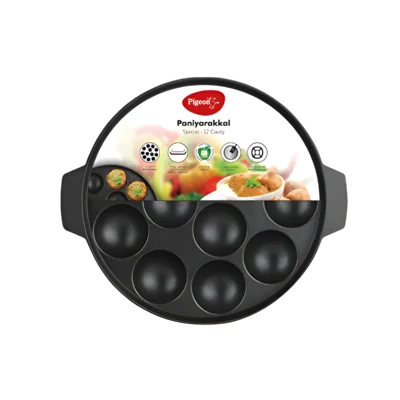 Buy Pigeon Wondercast 12-Rounds Paniyarkal Pan in bulk for Corporate Gifting | Corporate Gyft