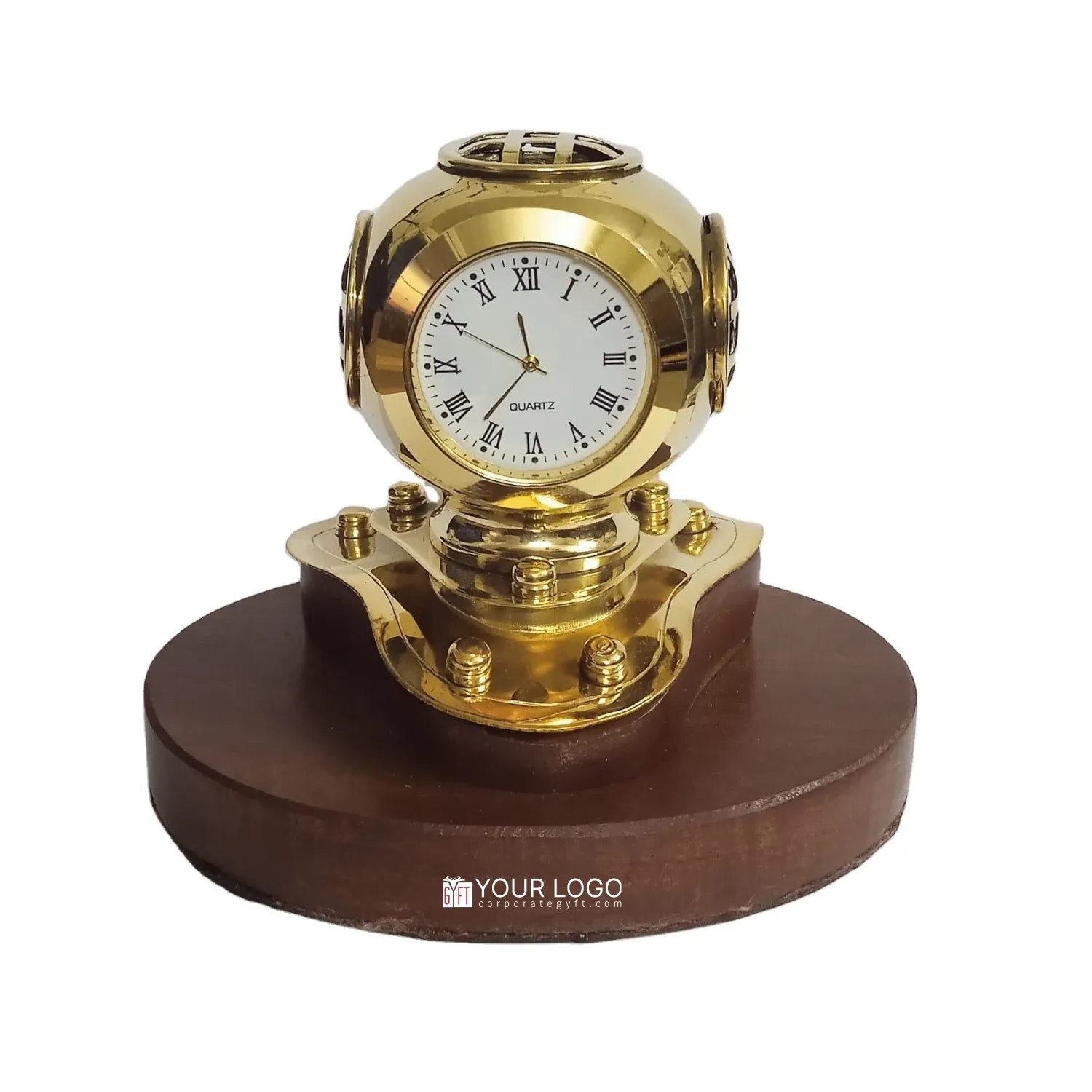 Maritime Prestige Desk Clock Buy Maritime Prestige Desk Clock in bulk for Corporate Gifting | Corporate Gyft