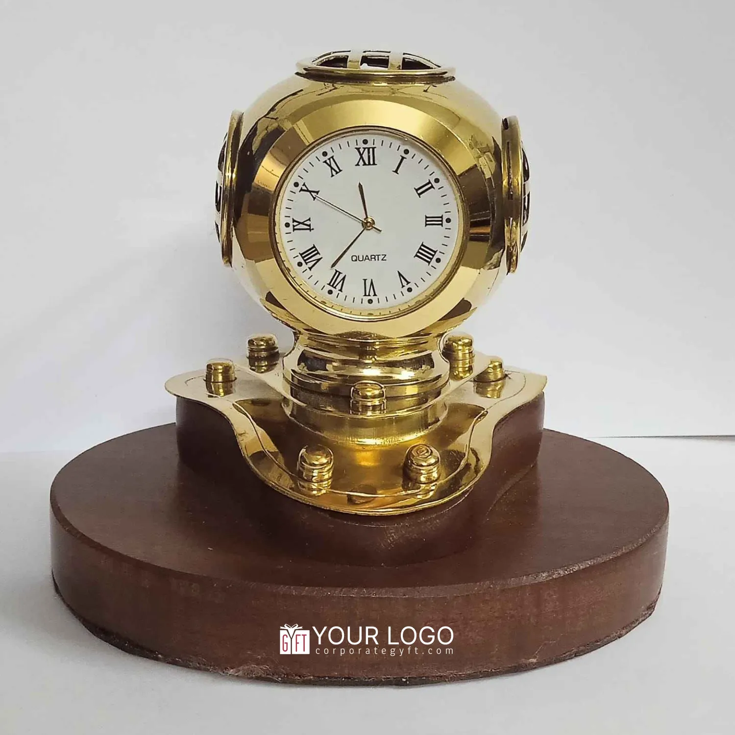 Maritime Prestige Desk Clock Buy Maritime Prestige Desk Clock in bulk for Corporate Gifting | Corporate Gyft