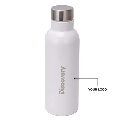 Buy Matte Finish Arch Bottle - White in bulk for Corporate Gifting | Corporate Gyft